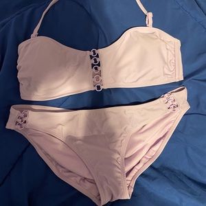 Purple 2 Piece Swinsuit